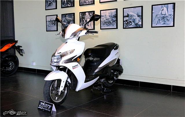 车型解析:拥有着国际范儿的国产踏板摩托车