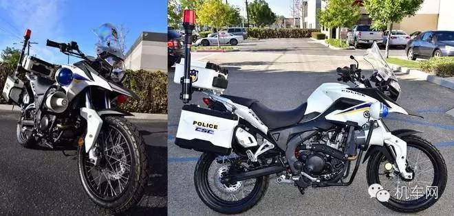 “美国警察”将驾驶“中国摩托车”上路执法